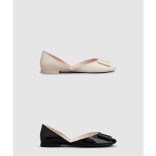 [ROGER VIVIER-로저비비에]도르세이 래커 발레리나 플랫슈즈 6683