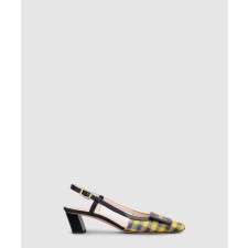 [ROGER VIVIER-로저비비에]벨 비비에 메탈 슬링백 펌프스 0062