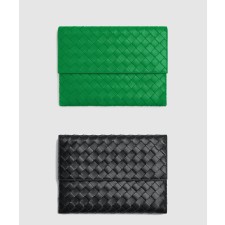 [BOTTEGA-보테가베네타]플랩 파우치 667138