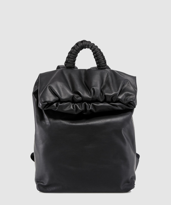 [BOTTEGA-보테가베네타]롤 탑 레더 백팩 629858