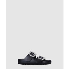 [M.BLAHNIK-마놀로블라닉]애리조나 크리스탈 레더 샌들