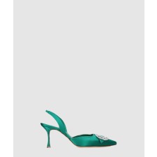 [M.BLAHNIK-마놀로블라닉]피보슬랙 슬링백 펌프스