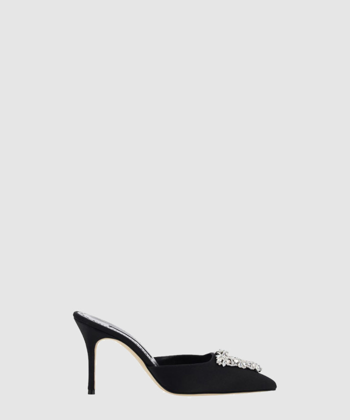 [M.BLAHNIK-마놀로블라닉]나무트리 90 새틴 펌프스