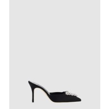 [M.BLAHNIK-마놀로블라닉]나무트리 90 새틴 펌프스