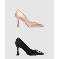 [M.BLAHNIK-마놀로블라닉]파베타 90 새틴 펌프스