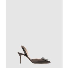 [M.BLAHNIK-마놀로블라닉]한기시 70 슬링백 펌프스