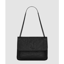 [SAINT LAURENT-생로랑]크링클 니키백 미듐 633184