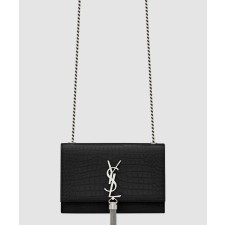 [SAINT LAURENT-생로랑]크로커 케이트백 테슬 스몰 474366
