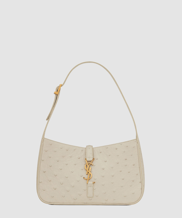 [SAINT LAURENT-생로랑]LE 5 A 7 호보백 오스트리치 657228