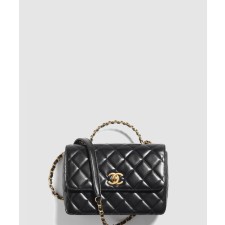 [CHANEL-샤넬]스몰 핸들 플랩백 AS3908