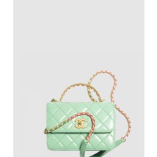 [CHANEL-샤넬]미니 핸들 플랩백 AS3886