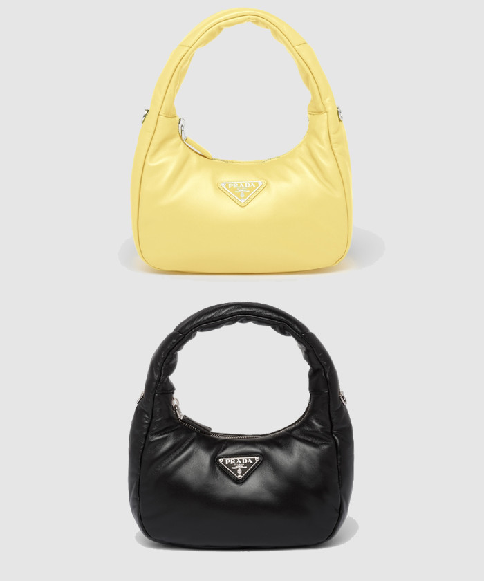 [PRADA-프라다]소프트 패딩 나파 미니백 1BA384