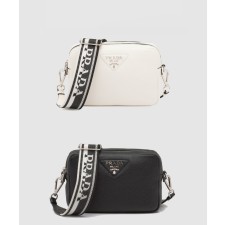 [PRADA-프라다]레더 숄더백 미듐 1BH082