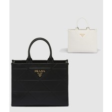 [PRADA-프라다]탑스티치 심볼백 미듐 1BA378