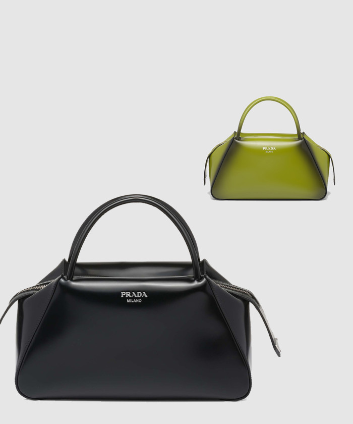 [PRADA-프라다]슈퍼노바 브러시드 핸드백 미듐 1BA365