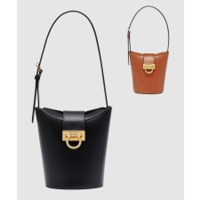 [FERRAGAMO-페레가모]트리폴리오 버킷백 211194