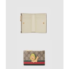 [GUCCI-구찌]애니멀 프린트 반지갑 736758