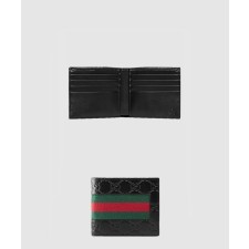 [GUCCI-구찌]시그니처 웹 반지갑 408827