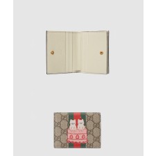 [GUCCI-구찌]애니멀 프린트 카드지갑 736784