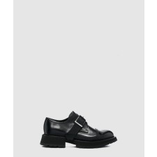 [MCQUEEN-알렉산더맥퀸]버클 스트랩 더비 슈즈  708176