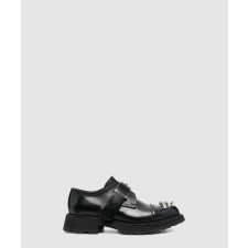 [MCQUEEN-알렉산더맥퀸]스터드 토 캡 몽크 슈즈 705085
