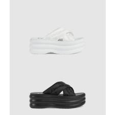 [GUCCI-구찌]GG 플랫폼 슬라이드 샌들 738707