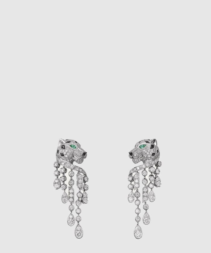 [CARTIER-까르띠에]팬더 드 까르띠에 귀걸이 H8000656