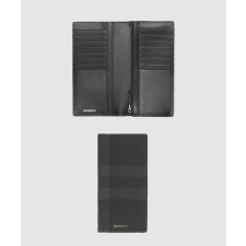 [BURBERRY-버버리]체크 레더 장지갑 80547851
