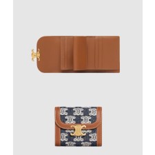 [CELINE-셀린느]트리오페 반지갑 10D782