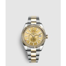 [ROLEX-롤렉스]스카이 드웰러 콤비 42 336933