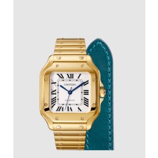 [CARTIER-까르띠에]산토스 드 까르띠에 금통 35.1 WGSA0030