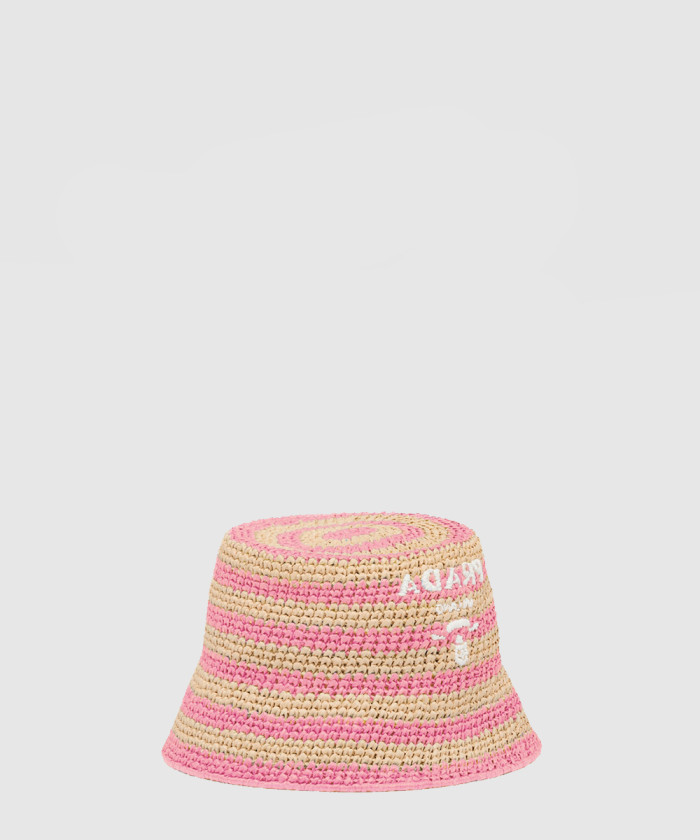 [PRADA-프라다]크로셰 버킷햇 1HC137