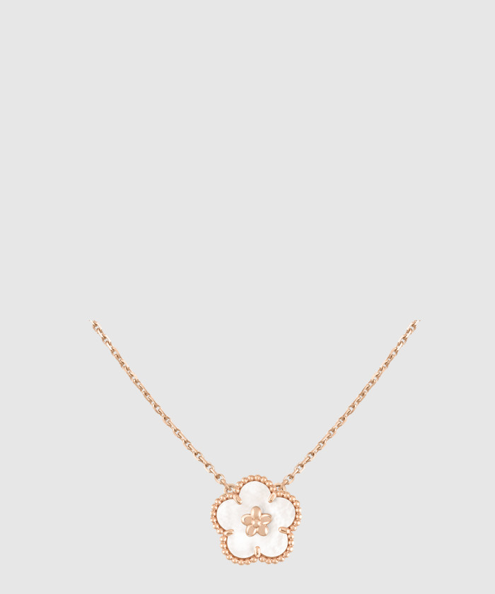 [VAN CLEEF-반클리프]럭키 스프링 목걸이 9X100