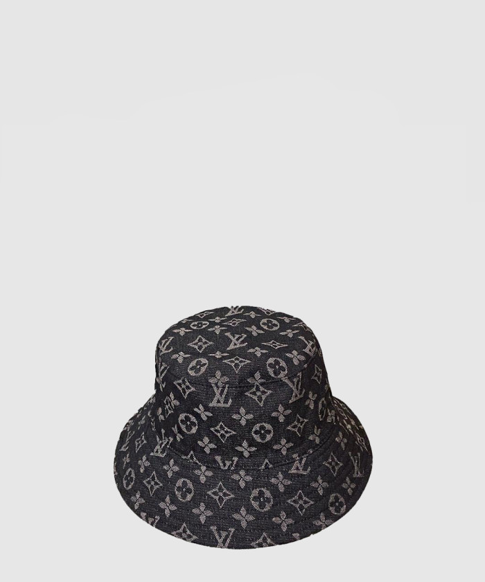 [LOUIS VUITTON-루이비통]모노그램 자카드 데님 버킷햇 M78774