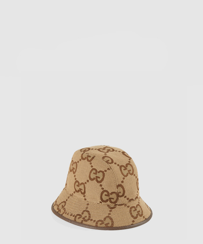 [GUCCI-구찌]점보 GG 캔버스 버킷햇 681256