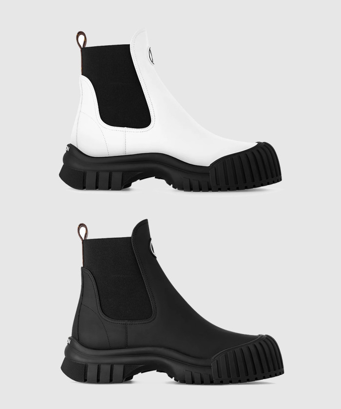 [LOUIS VUITTON-루이비통]루비 플랫 앵클부츠 1ABUI1