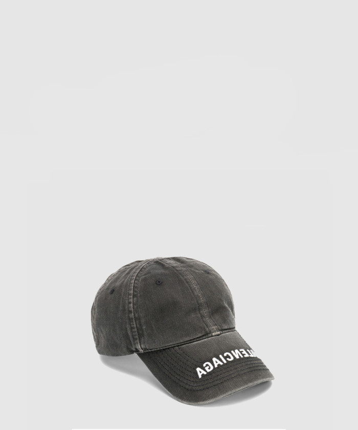 [BALENCIAGA-발렌시아가]로고 데님 베이스볼 캡 6a7160