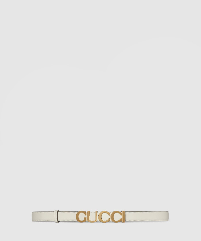 [GUCCI-구찌]버클 씬 벨트 751600