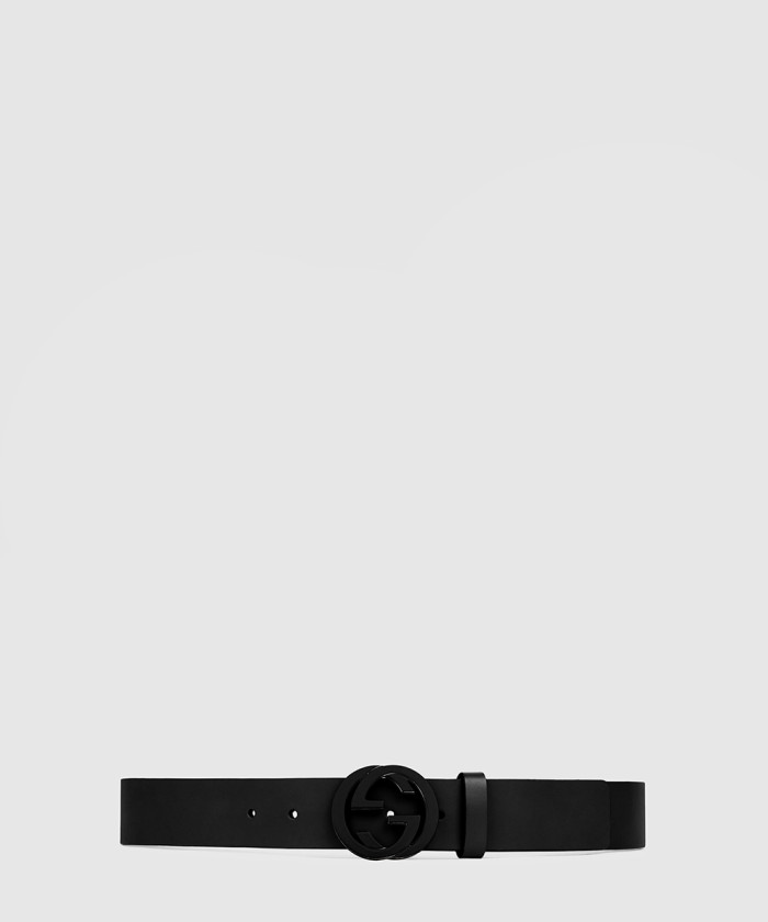 [GUCCI-구찌]인터로킹 G 버클 벨트 ‎368186