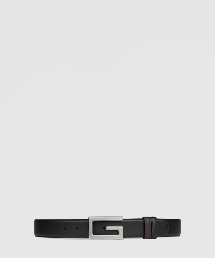 [GUCCI-구찌]스퀘어 G 버클 리버서블 벨트 626974