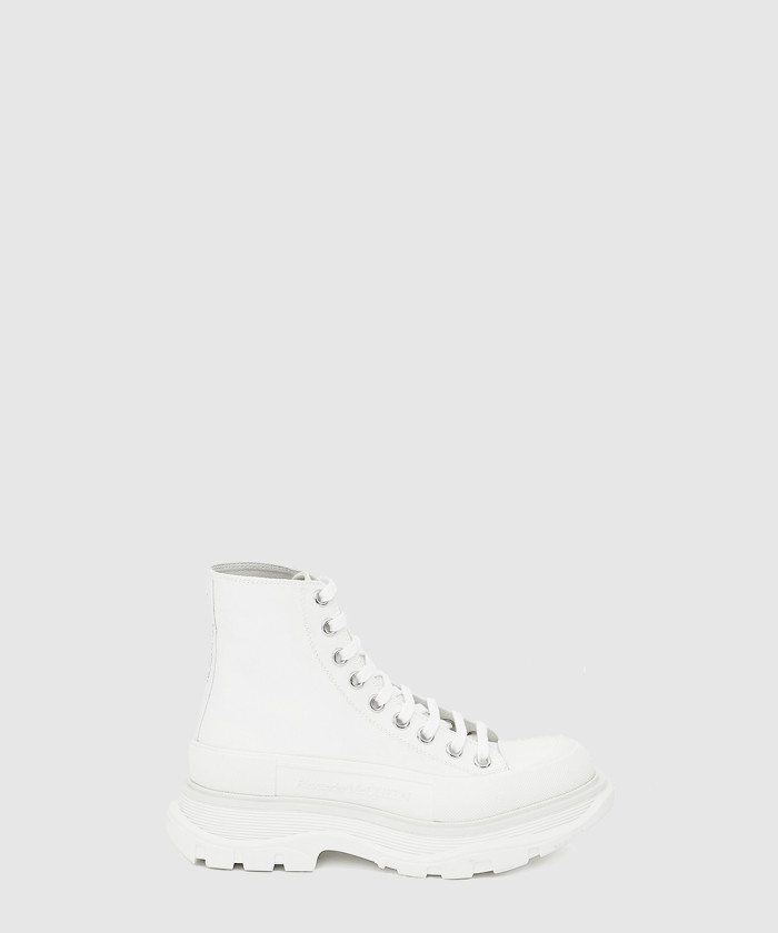 [MCQUEEN-알렉산더맥퀸]하이브리드 레이스업 부츠 611706