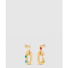 [LOUIS VUITTON-루이비통]LV 엣지 페인트  도트 귀걸이 M01065