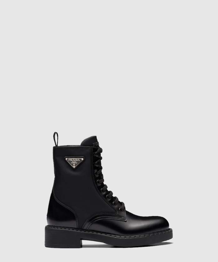 [PRADA-프라다]브러시드 리나일론 부츠 1T782M