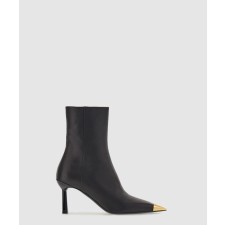 [FERRAGAMO-페레가모]메탈 앵클부츠 01G018