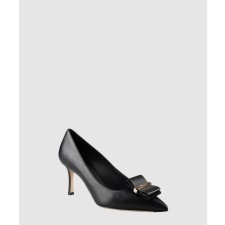 [FERRAGAMO-페레가모]더블 보우 데콜테 펌프스 01D739