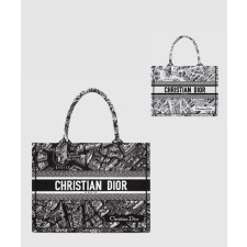 [DIOR-디올]북 토트백 미듐 M1296