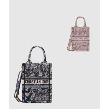 [DIOR-디올]북 토트 휴대폰백 미니 S5555