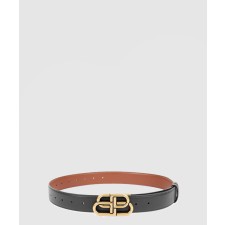 [BALENCIAGA-발렌시아가]BB 리버서블 가죽 벨트 883739