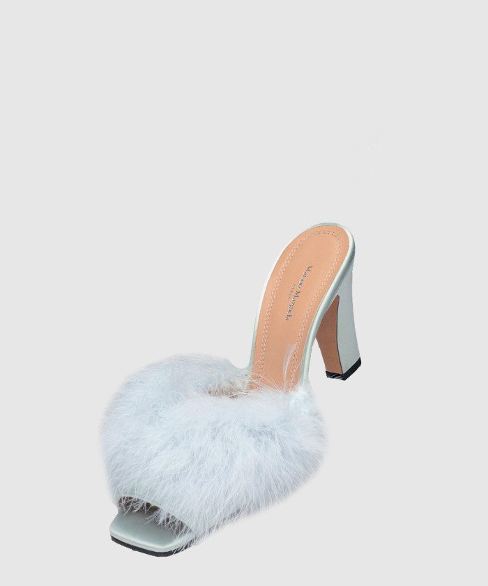 [MARGIELA-마르지엘라]페더 뮬 T6229