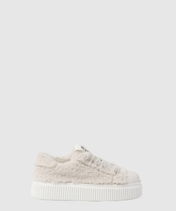 [MIUMIU-미우미우]시어링 스니커즈 F0009